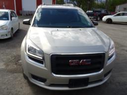 2013 GMC Acadia SUV, Pewter-Tan, AWD, V6 Engine, Auto Trans., Sun Roof, PW,