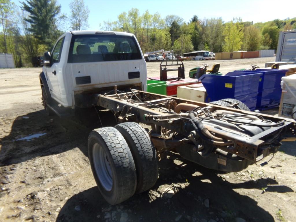 2017 Ford F-550, 6.7 L Power Stroke Diesel, Reg Cab And Chassis, 2 WD, 158,