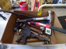 Box Of Hammers And Pry Bars