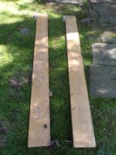 Pair of Homemade Ramps - 2'' x 10'' x 96''