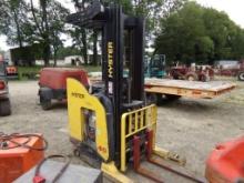 Hyster Electric Stand On Lift Truck with Charger, 4,000 LB Capacity, Model