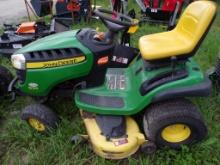 John Deere D150 Riding Mower with 48'' Deck, 22 HP V-Twin Briggs and Stratt