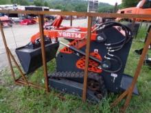 New AGT Mini Hi-Track Stand On Skid Loader with 38'' Bucket, 15 HP, Model #
