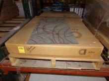 (2) Boxes Of 12x24, Gray Swirl Pattern, Carpet Tile, SOLD AS A LOT (Warehou