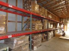 (7) Sections of Pallet Racking 8' Tall, 8' Wide, 3' Deep, 2 Shelves Per Sec