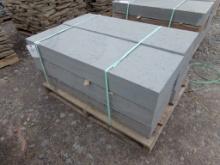 (6) Cut Stone Steps, 16'' x 6'' x 48'', Nice, Sold by the Pallet