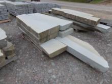 (6) Natural Edge Steps, 6'' x 18''- 20'' x 60''-100'' Assort. Lengths, 35 S