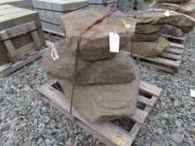 (3) Large Decorative Boulders, Sold by the Pallet