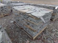 Guaged Colonial Stack Wall Stone, 1'' X  Asst Sizes, Approx 240SF Per Palle