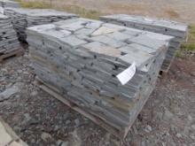 Guaged Colonial Stack Wall Stone, 1'' X  Asst Sizes, Approx 240SF Per Palle