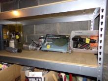 Contents of Shelf, Paint Guns, Air Regulator/Dryer, Sandblast Kit, Impacts,