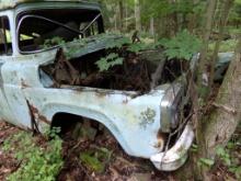 1959 Ford F-250 Pick Up, NO PAPERWORK, NO AXLES, ETC., ENGINE PARTS INSIDE