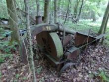 Sears and Roebuck Silage Chopper/Blower, Model 801.0532, Sitting in Woods,