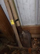 (2) Shovels & A Pick Axe(Pole Barn)