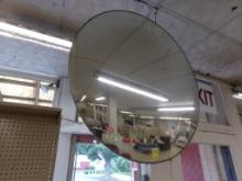 36'' Convex Security Mirror, Mounted Near Ceiling Inside Original Front Doo