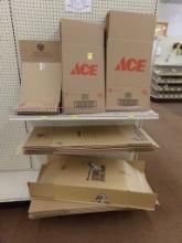 Group Of ''Ace'' Crdboard Moving Boxes (Flat) (Row 17)