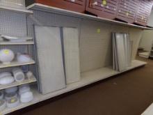 (5) Sections of Lozier Store Displays, Double Sided, 48'' and 1-36'', With