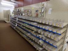 Group of Wall Switches, Plates, Dimmers, Etc. (ONLY ITEMS ON PEG BOARD, NOT