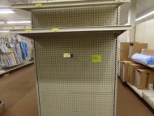 38'' Lozier End Cap Store Display, 38'', Includes Hooks and/or Shelves (Row