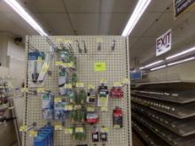 38'' Lozier End Cap Store Display, 38''. Includes Hooks and/or Shelves (Row