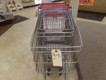 (4) Misc Shopping Carts (Center Aisle Upstairs)