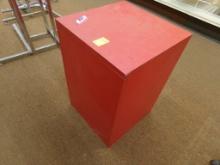 (1) 16'' X16'' X 24'' Wood Display Cube (10 More of These Style Cubes, Vari