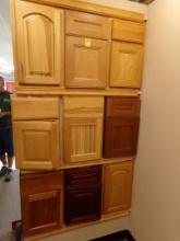 (9) Sample Kitchen Cabinet Doors, Buyer to Remove (Side Room)