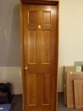 24'' Interior 6-Panel Door and Frame (Used) (Side Room)