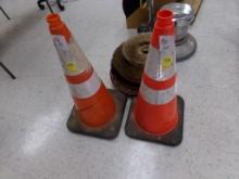 (2) Traffic Cones (2 X Bid) (Main Entrance)