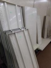 (19) Lozier 48'' Shelves (Loose Against Lot 88) (19 X BID PRICE) (Back Wall