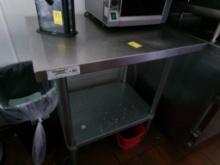 30''x24'' Stainless Stand/Work Table