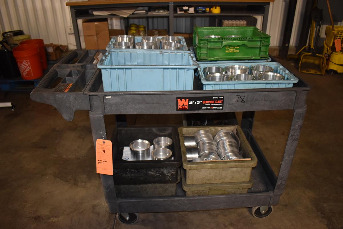 WEN SERVICE CART, 36" x 24", MODEL 73004,