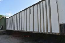 45' LONG DUAL AXLE TRAILER, 13' HIGH,