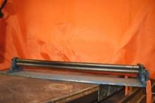 BENCH TOP SLIP ROLL FORMING MACHINE, 42" LONG