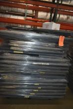 SKID OF UNASSEMBLED METAL SHELVING; (80+) 18" x 48"