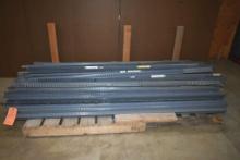 SKID OF 85" METAL UPRIGHTS FOR SHELVING UNITS