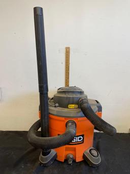 Ridgid Vacuum work
