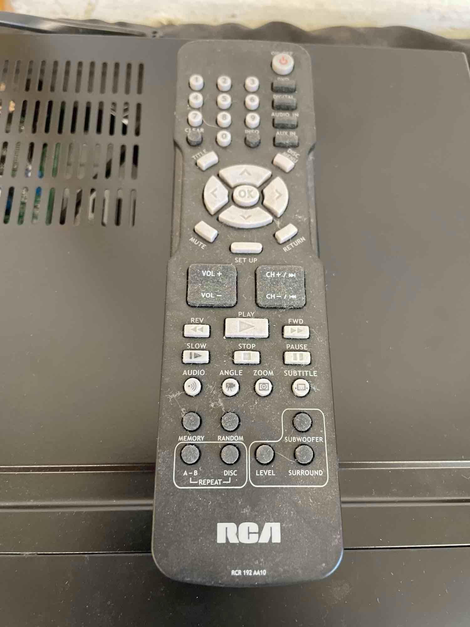RCA DVD system