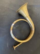 BRASS HORN BUGLE 16x13.5"