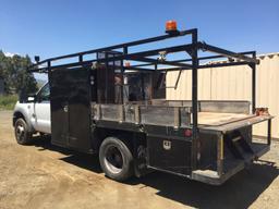 2012 Ford F450 Flatbed Truck,