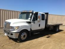 2012 International TA005 Extended Cab Flatbed
