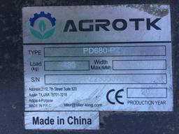 Unused Agrotk PD680-PZ Adapter Plate Attachment,