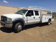 2007 Ford F550 XL Super Duty Service Truck,