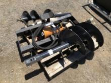 Unused Wolverine Hydraulic Auger Attachment,