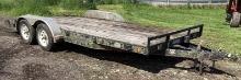 2003 PJ 18' Car Trailer W/Ramps