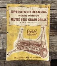Minneapolis Moline Grain Drill Manual