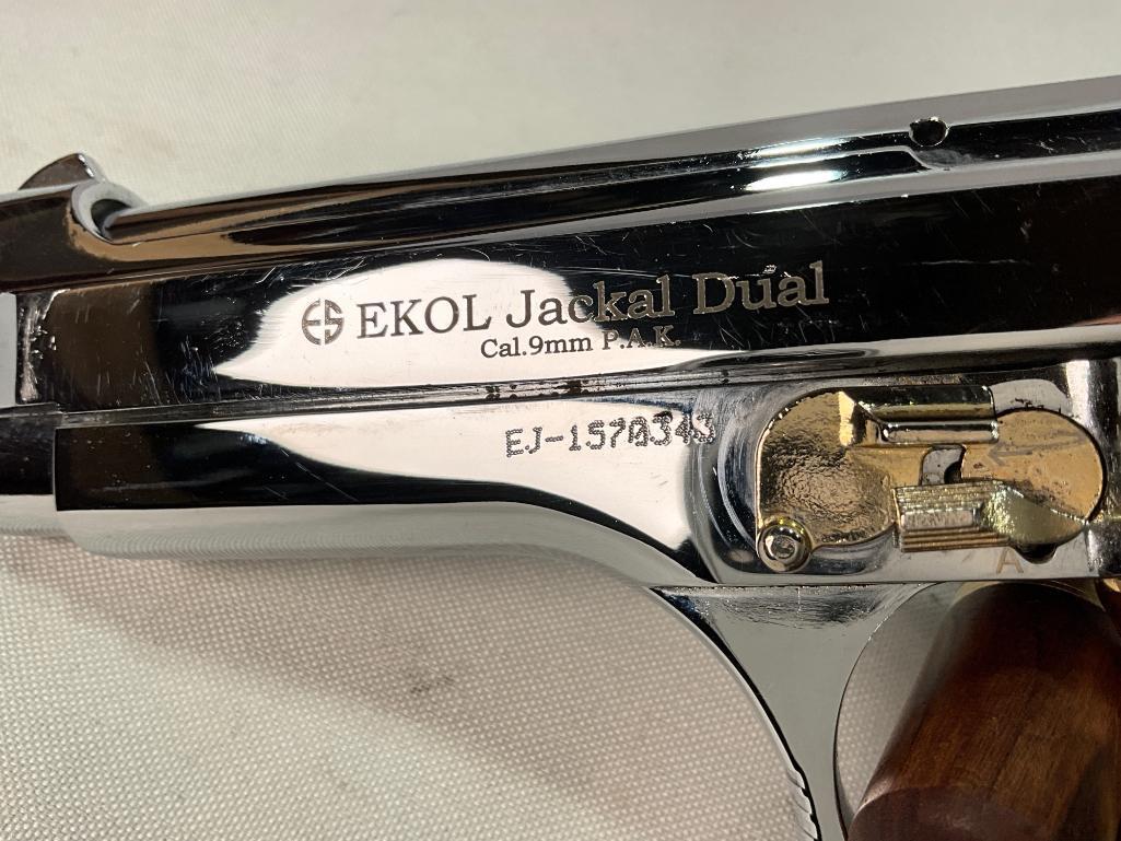 Ekol Jackal Dual, 9MM P.A.K, BLANK GUN, FULL AUTO