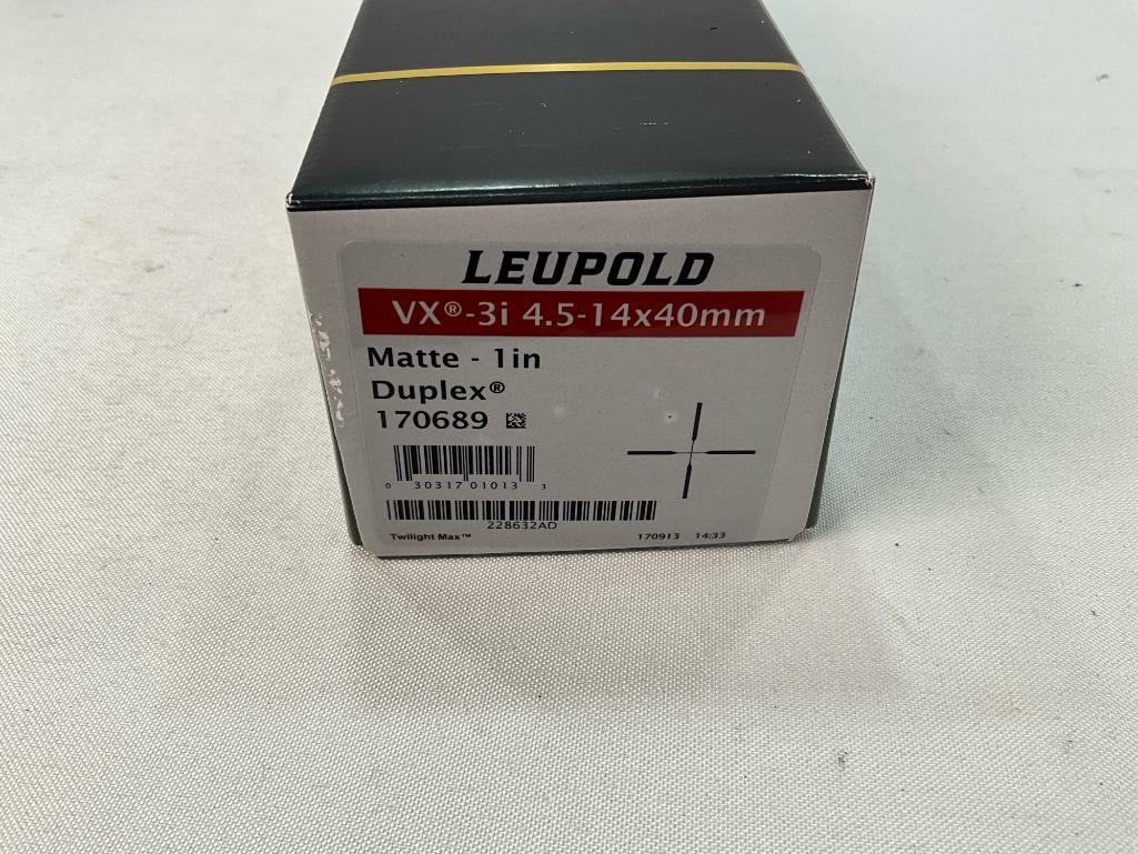 NIB Leupold VX-3i, 4.5-14X40