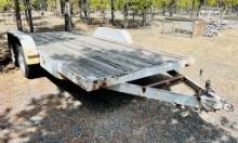 Carrier Flatbed Trailer with Title