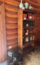 5 Tier Barrister Bookcase Display Cabinet